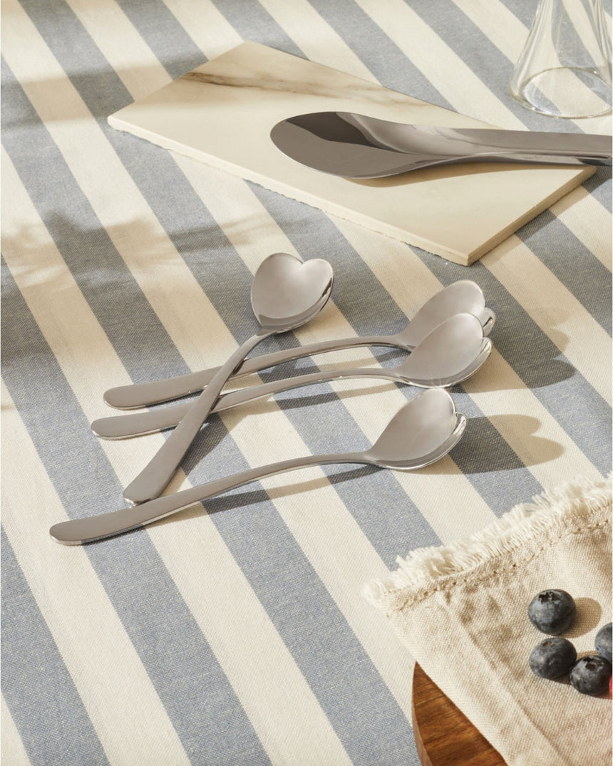 Big Love Set of 4 Tea Spoons