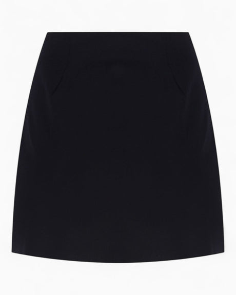 Court Mid-Rise Skirt Black