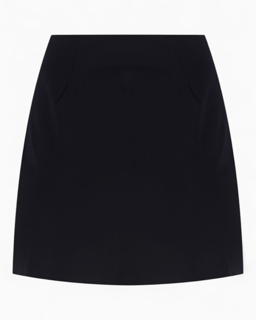 Court Mid-Rise Skirt Black