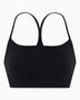 Spaghetti Straps Sports Bra Black