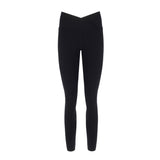 Anais&Margaux Cross Waist Shaper Leggings Black Siyah