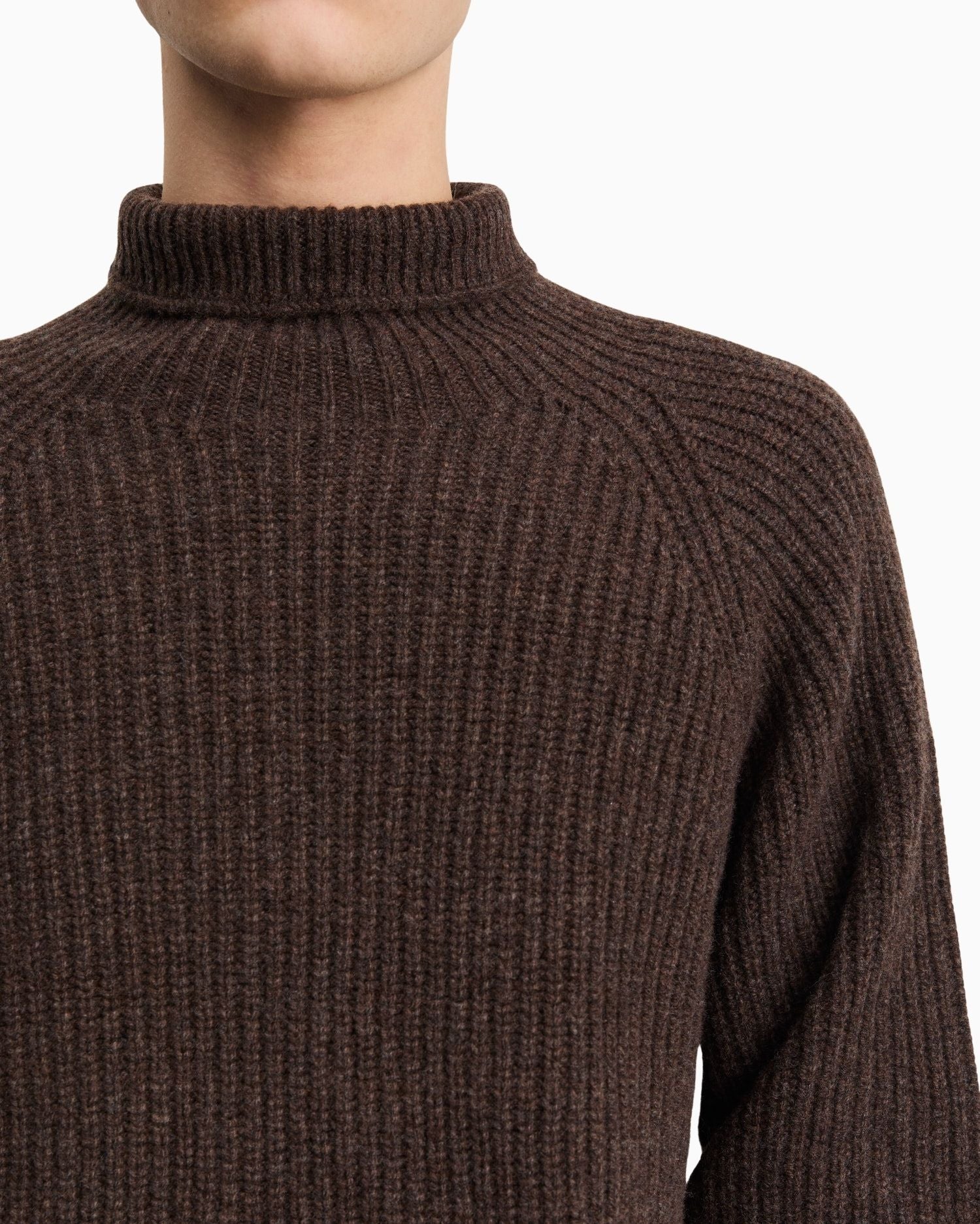 Another Aspect ANOTHER Sweater 4.0- ANOTHER Sweater 5.0， Brown 