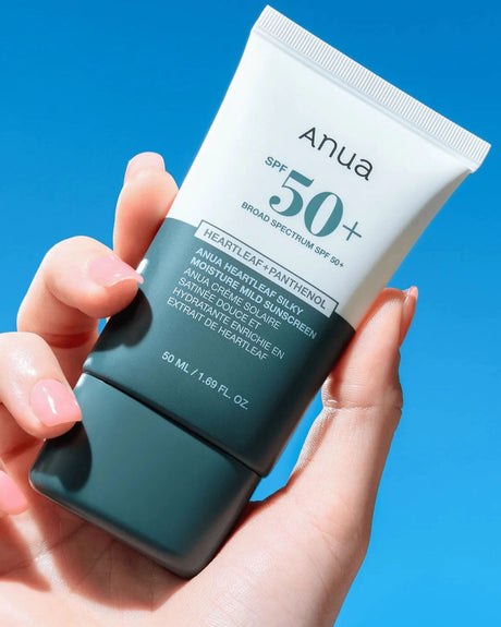 Anua Heartleaf Silky Moisture Sunscreen SPF50+ PA++++