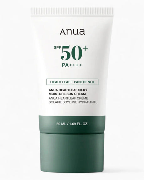 Anua Heartleaf Silky Moisture Sunscreen SPF50+ PA++++