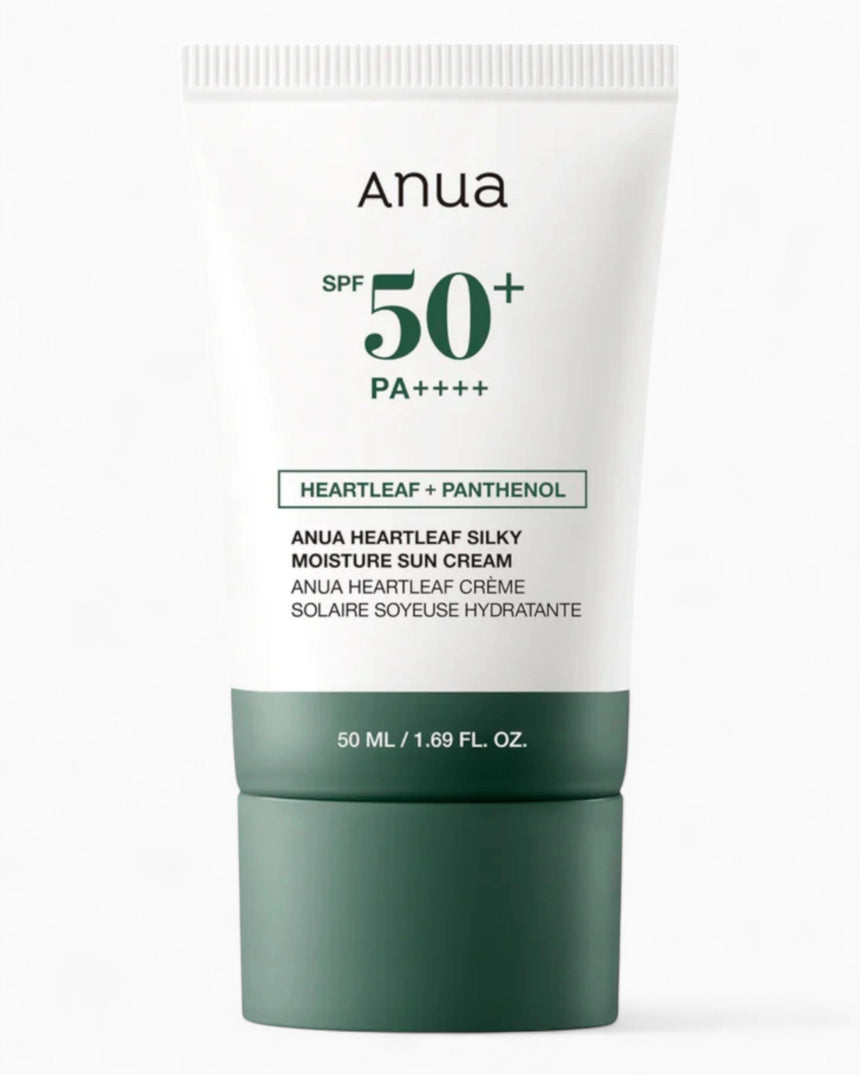 Anua Heartleaf Silky Moisture Sunscreen SPF50+ PA++++