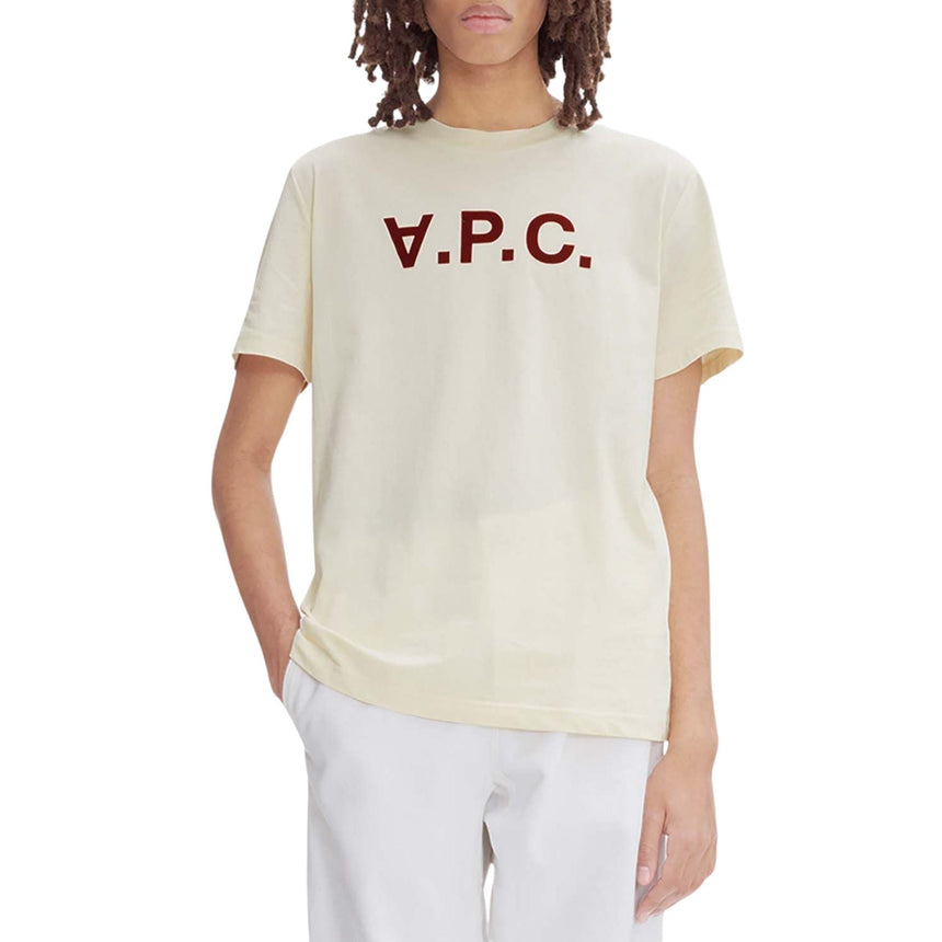 A.P.C. Standard Grand VPC T-Shirt Ecru/Bordeau