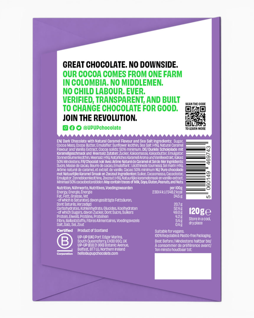 Dark Caramel Chocolate 120G