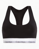 Calvin Klein Bralette Icon Modal Mesh - Kadın Black