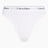 Calvin Klein High Leg Tanga Icon Cotton Modal - Kadın Classic White