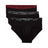 Calvin Klein Hip Brief 3PK Cotton Classics - Erkek B - Black/Charc Heather/Syrah Wbs