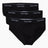 Calvin Klein Hip Brief 3PK Icon Stretch - Erkek Black/W-Dtm/Wb