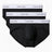 Calvin Klein Hip Brief 3PK Icon Stretch - Erkek Black/Black/Black
