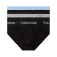 Calvin Klein Hip Brief 3PK Modern Structure - Erkek B- Griffin/ Bel Air Blue/ Black Wbs