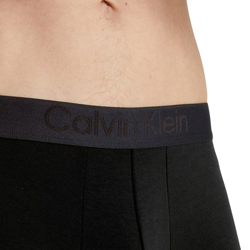 Calvin Klein Low Rise Trunk 3PK CK Black - Erkek 