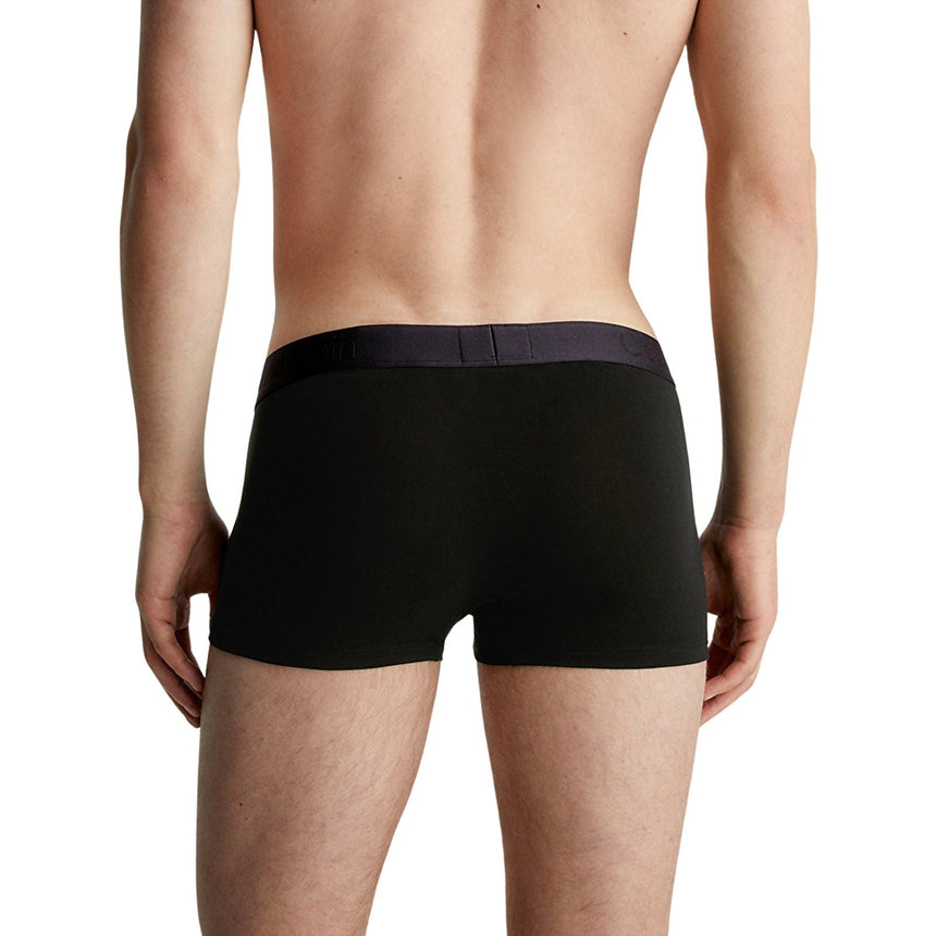 Calvin Klein Low Rise Trunk 3PK CK Black - Erkek 