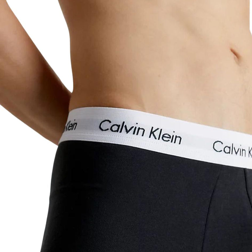 Calvin Klein Low Rise Trunk 3PK Cotton Stretch - Erkek 