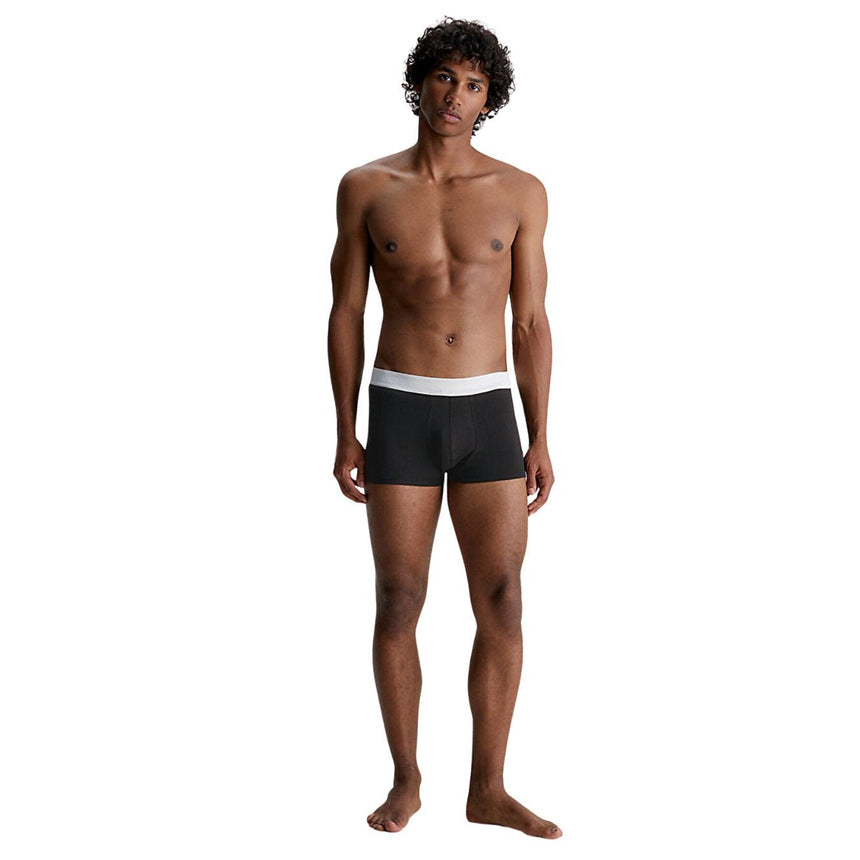 Calvin Klein Low Rise Trunk 3PK Cotton Stretch - Erkek 