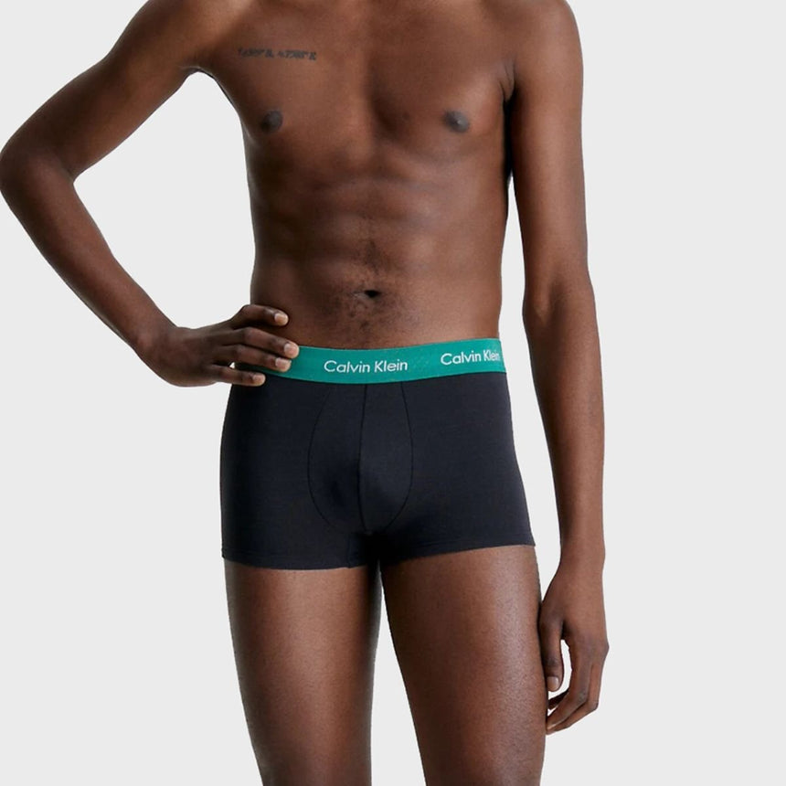 Calvin Klein Low Rise Trunk 3PK Cotton Stretch - Erkek 