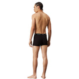 Calvin Klein Low Rise Trunk 3PK Cotton Stretch - Erkek B - Blk/Hemisphere Bl/Ash Wbs