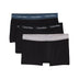 Calvin Klein Low Rise Trunk 3PK Cotton Stretch - Erkek B - Ink/Ash/Troposphere