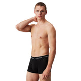 Calvin Klein Low Rise Trunk 3PK Cotton Stretch - Erkek 