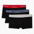 Calvin Klein Low Rise Trunk 3PK Icon Cotton Stretch - Erkek B-Vint Ind/Micro Chip/Molten Wbs