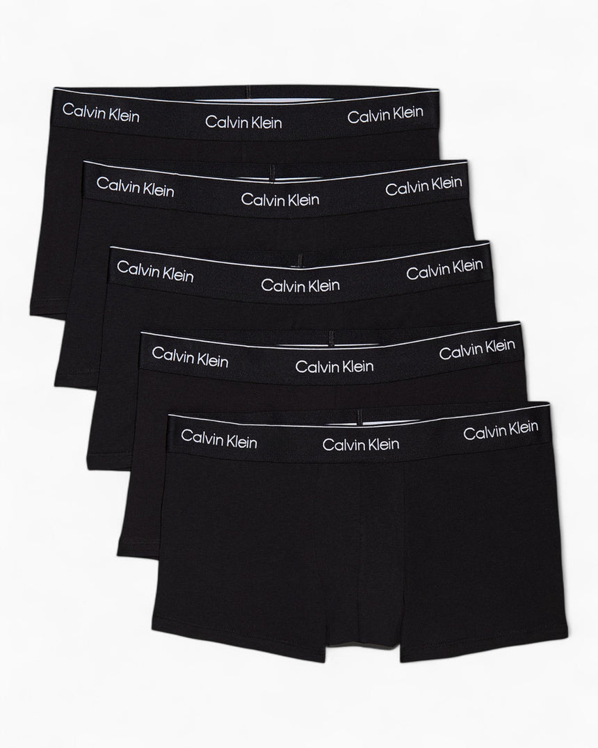 Calvin Klein Low Rise Trunk 5PK Icon Cotton Stretch - Erkek