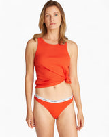 Calvin Klein Thong 3PK Icon Logo - Kadın