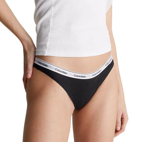 Calvin Klein Thong 5PK Modern Logo - Kadın 