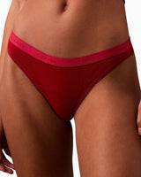 Thong 5PK Modern Logo - Women