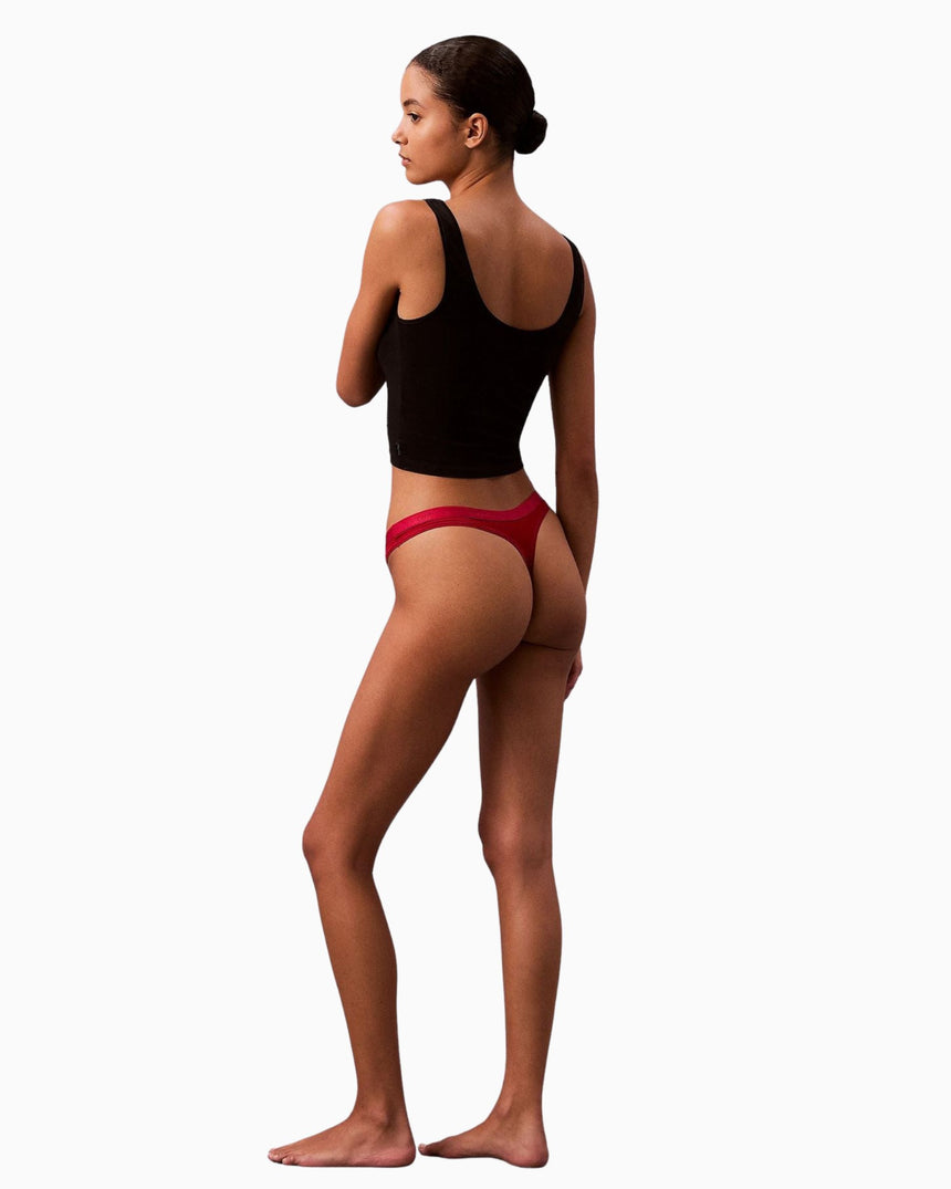 Thong 5PK Modern Logo - Women