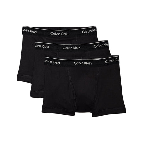 Calvin Klein Trunk 3PK Cotton Classics - Erkek Black