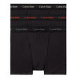 Calvin Klein Trunk 3PK Cotton Stretch - Erkek B- Cher Ks/Eiffle Twr/Moss Gr Lgs