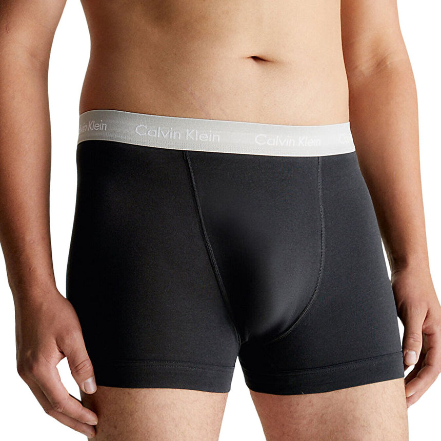 Calvin Klein Trunk 3PK Cotton Stretch - Erkek 