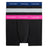 Calvin Klein Trunk 3PK - Erkek B-Slv Sprgs/Pal Pink/Blue Dpts Wb