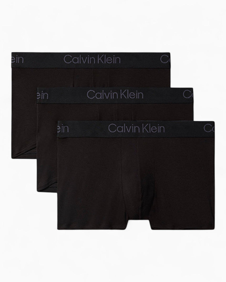 Calvin Klein Trunk 3PK - Erkek Black
