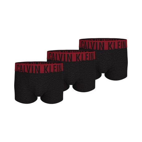 Calvin Klein Trunk 3PK Intense Power - Erkek B- Juneberry Wbs