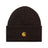 Carhartt WIP Chase Beanie Dark Umber/Gold