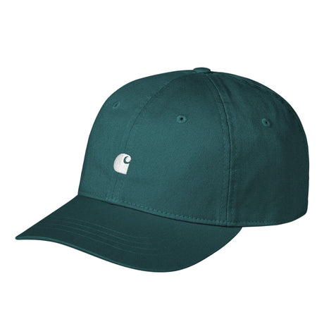 Carhartt WIP Madison Logo Cap Malachite/White