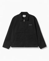 Carhartt WIP Module Script Erkek Ceket Black/White (Rinsed)