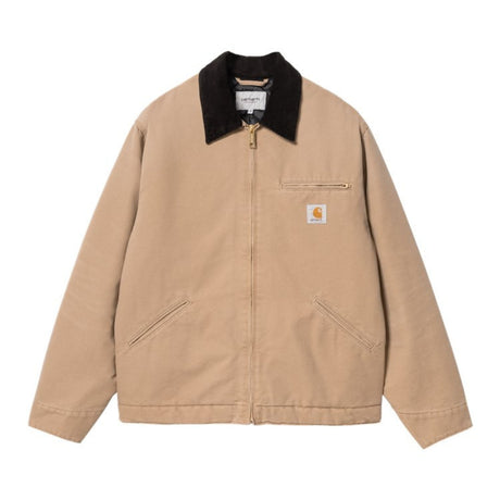 Carhartt WIP OG Detroit Erkek Ceket Peanut/Black Aged Canvas