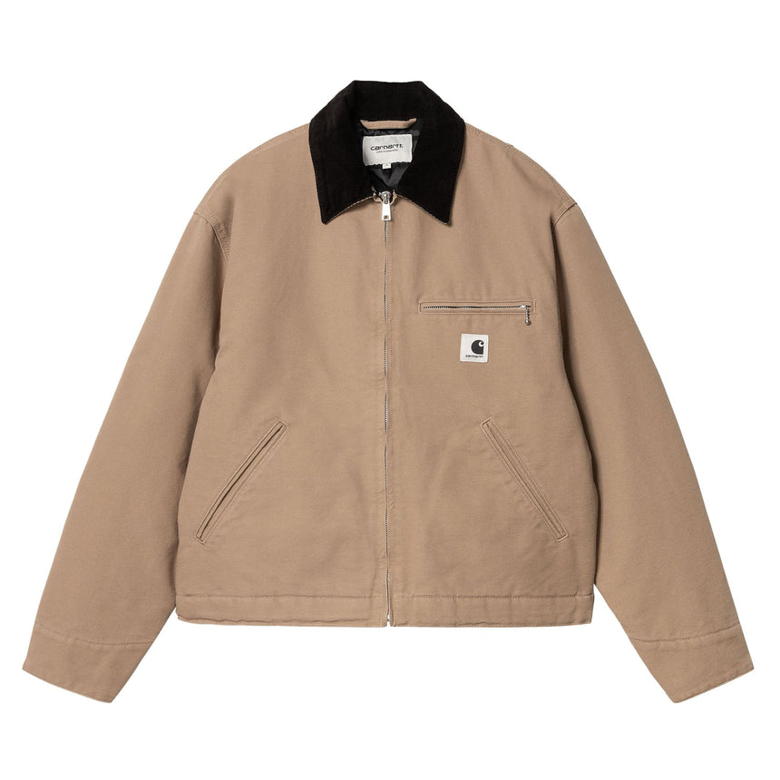 Carhartt WIP OG Detroit Kadın Ceket Peanut/Black Rinsed