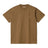 Carhartt WIP S/S Chase Erkek T-Shirt Hamilton Brown/Gold