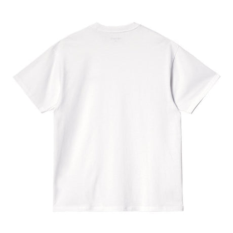 Carhartt WIP S/S Script Embroidery Erkek T-Shirt White/Black