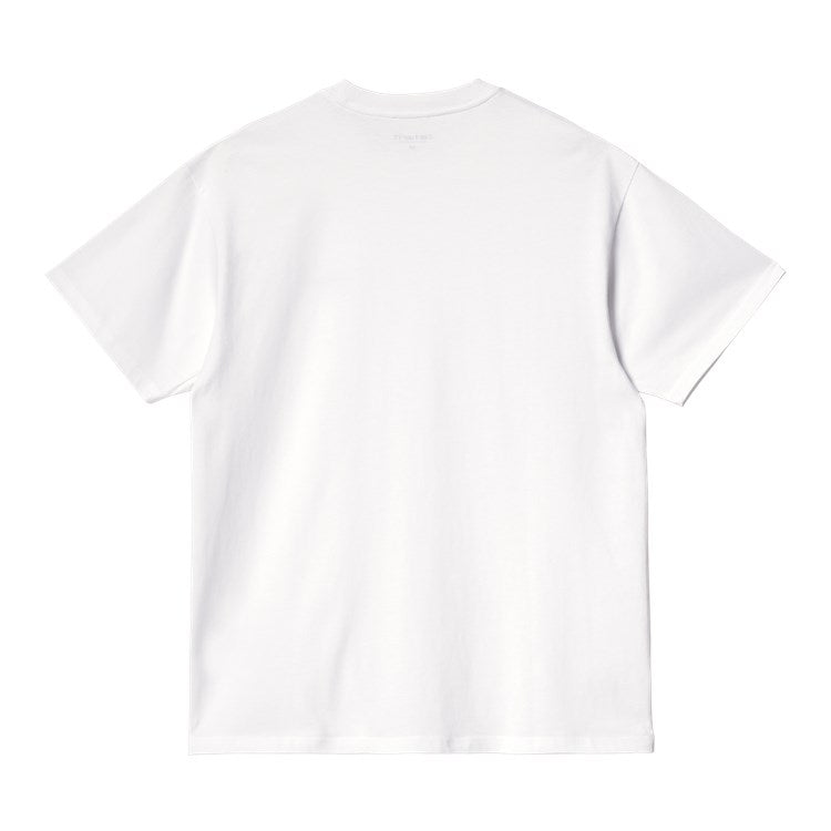 Carhartt WIP S/S Script Embroidery Erkek T-Shirt White/Black