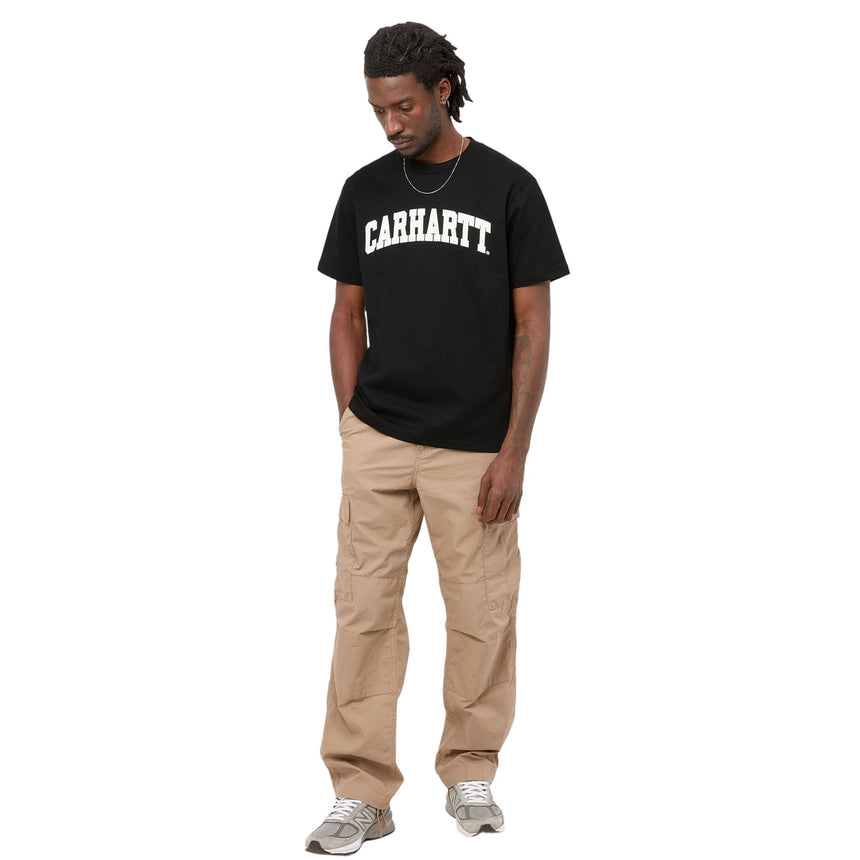 Carhartt WIP S/S University Erkek T-Shirt Black/White