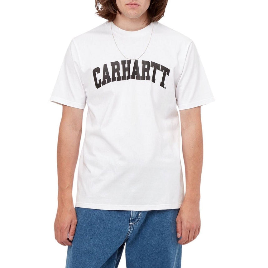 Carhartt WIP S/S University Erkek T-Shirt White/Black