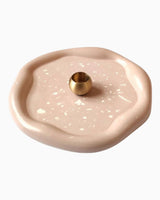 Terrazzo Brass Palo Santo Incense Burner