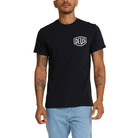 Deus Ex Machina Venice Address Tee Black