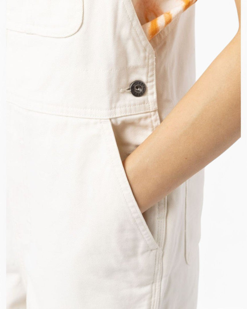 Dickies Duck Canvas Short Bib Kadın Tulum